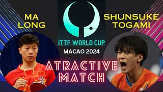 MA Long vs Shunsuke TOGAMI ITTF Macao 2024 MS QF