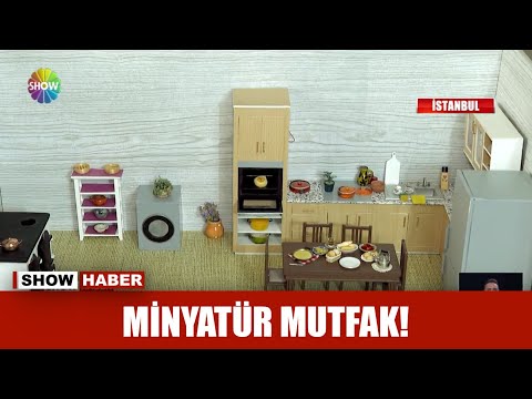 Minyatür mutfak!