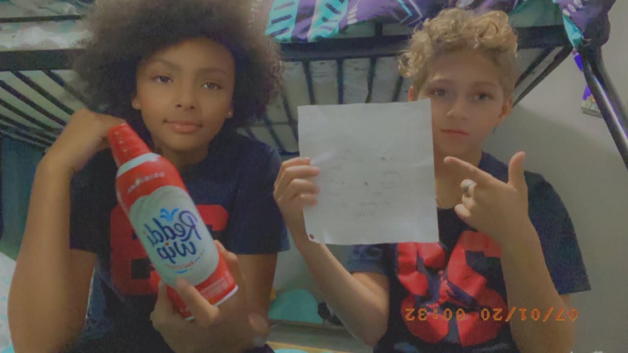 Whip cream challenge/ prank 🤣 ️ YouTube