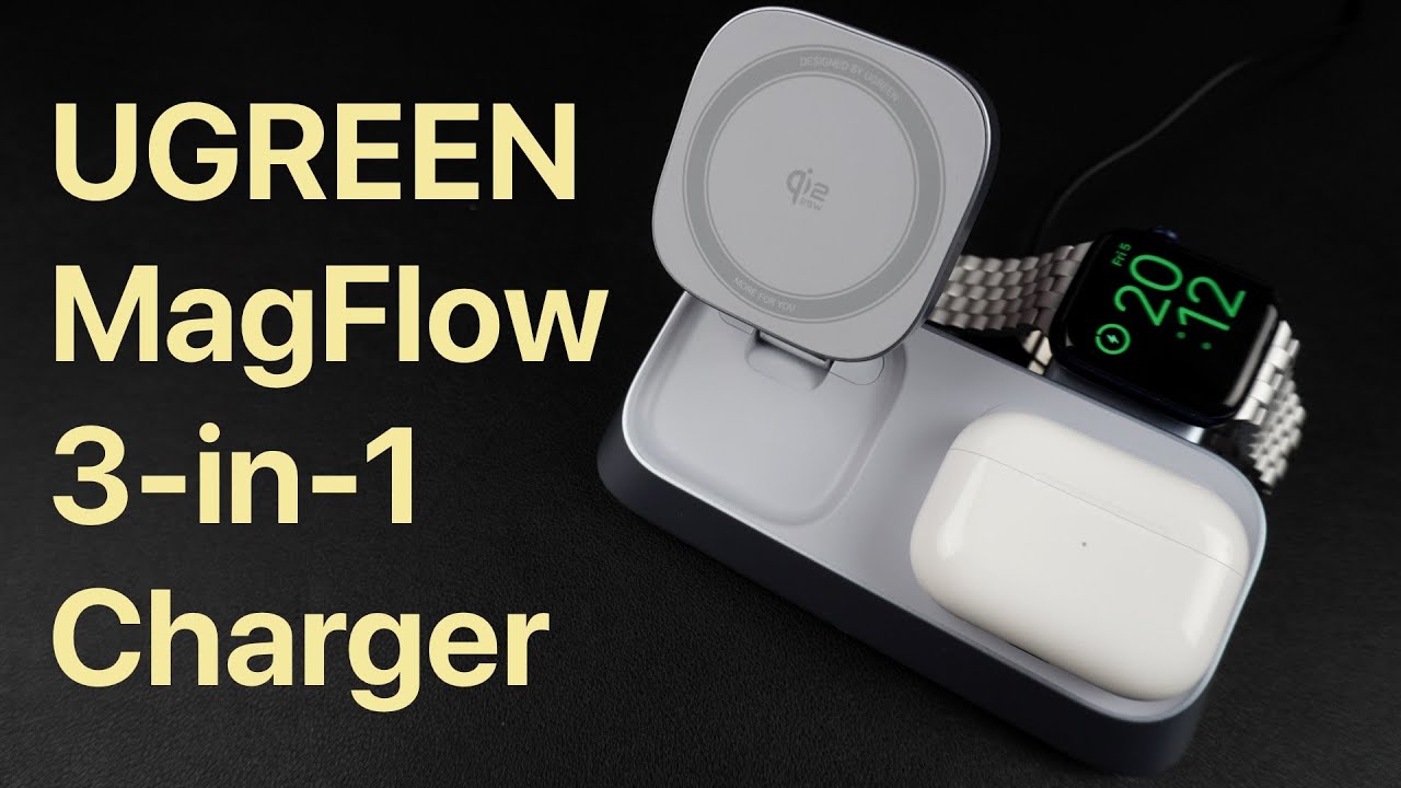UGREEN MagFlow 3-in-1 Wireless Charger Review | Fast Qi2 25W for