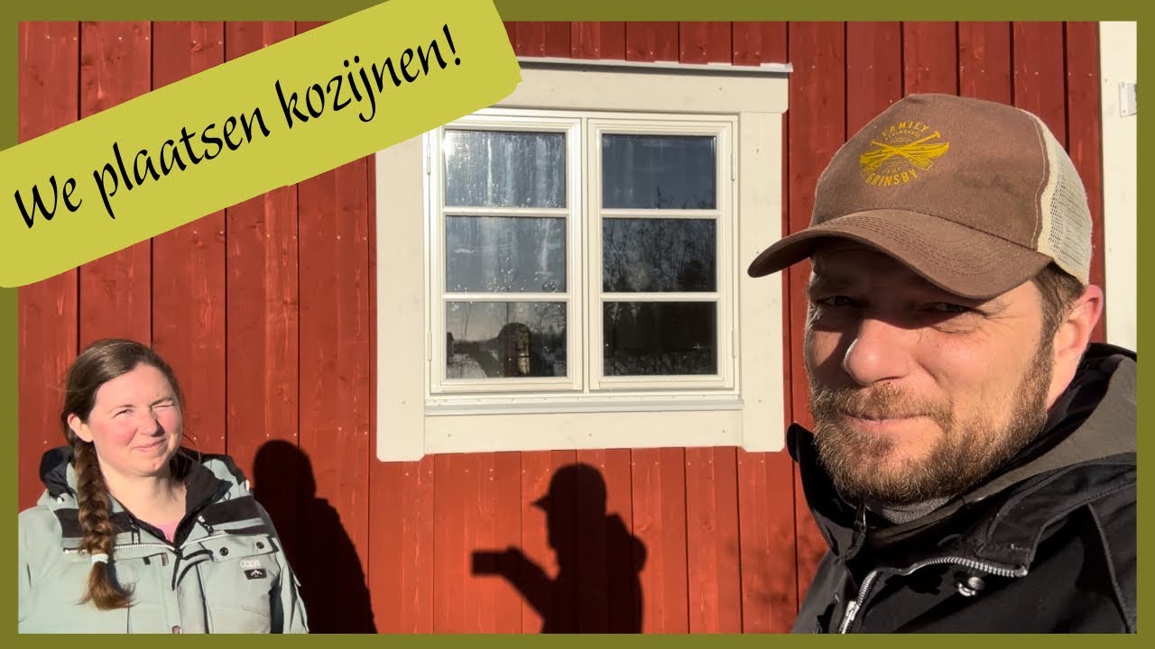 Wonen in Zweden 🇸🇪 BOUWVIDEO! Nieuwe kozijnen en voorzet wanden. Vlog #47