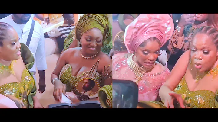 Wahala for Wig! Toyin Abraham Removes Her Wig While Dancing with Iyabo Ojo at Her Daughter’ Wedding