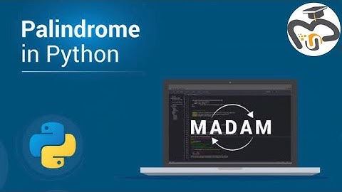 How to make a palindrome program in python,with simple explanation