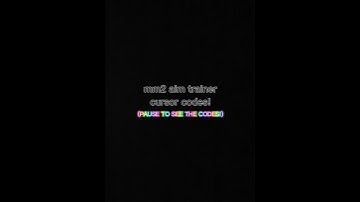 MM2 AIM TRAINER CURSOR CODES! #mm2aimtrainer #roblox