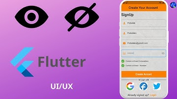 3- How do I show/hide a password in a TextFormField in Flutter?