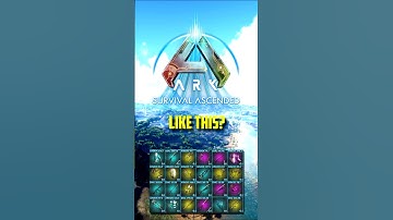 BLUEPRINT FARMING In Ark Ascended! #shorts #ark