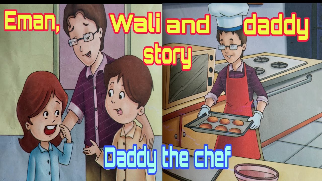 Daddy the chef || Educational story || story for kids