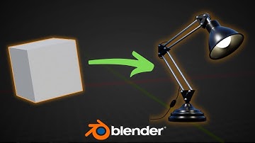 Create a Lamp in Blender in 1 Minute!