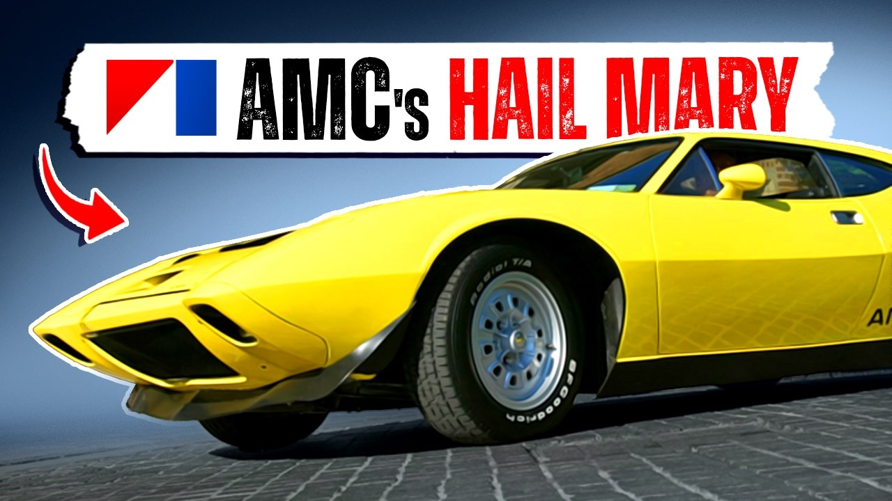 Когда AMC сошла с ума и построила истребитель Ferrari