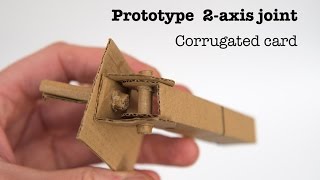 Prototype 2-axis joint - stopmotion