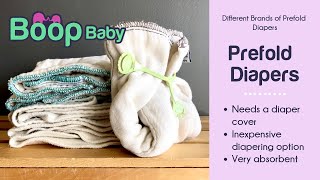 Brands of Prefolds and How to Use Them - Boop Baby