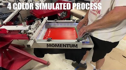 4 Color Simulated Spot Process Print