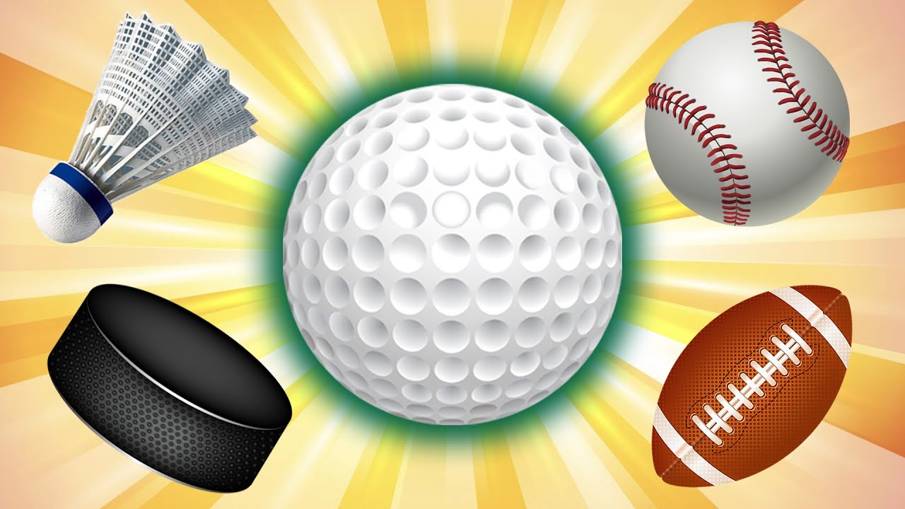 Easy English Sports Balls FOR ALL AGES | English For Kids - YouTube