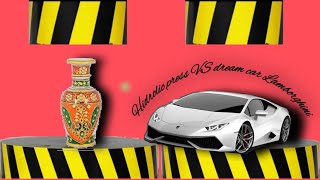 O My God Experiment My Dream Car Lamborghini Vs Hidrolic Press Tod Fod