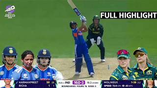 India vs Australia T20 World Cup Full Highlights 2026, Ind W vs Aus W T20 WC Full Highlights screenshot 5