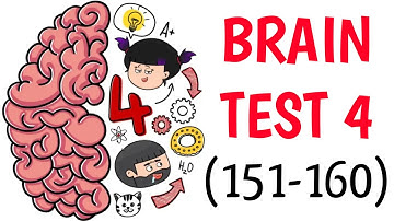 Brain Test 4:Tricky Friends Levels 151 152 153 154 155 156 157 158 159 160 #argaming #braintest4