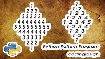 Diamond || Number Pattern || Python Pattern Program || Bangla (বাংলা)