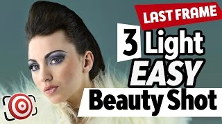 3 Light Beauty Shot - EASY Portrait Lighting - The Last Frame EP-13