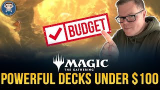 TOP 5 UNDER $100 COMPETITIVE Budget Standard Decks | MTG