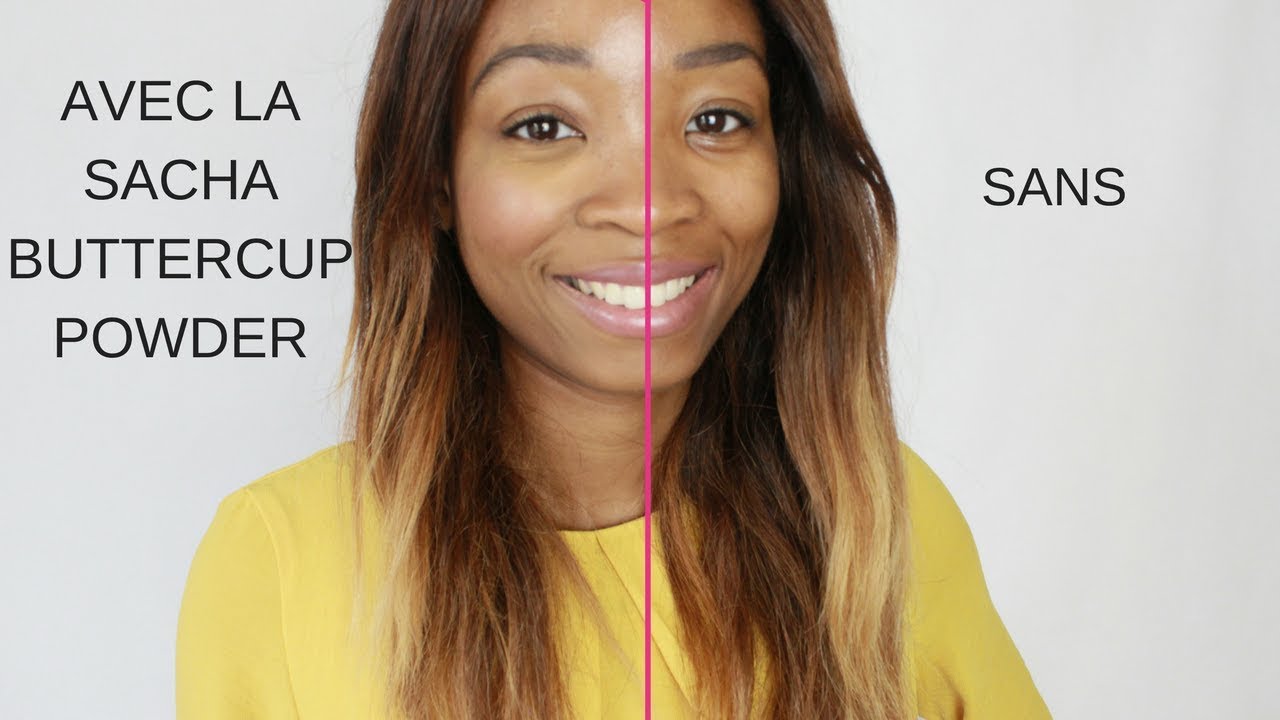 Maquillage avec la Sacha buttercup powder