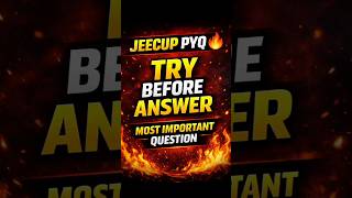 JEECUP EXAM 2026 PYQ #shorts #jeecup_2026 #trending #viral #pyq #uppolytechnic