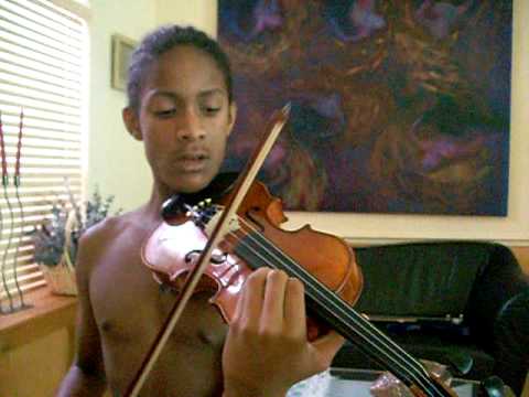 3 Octave Scales on Violin D major - YouTube