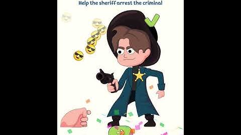 Erase It Delete One Part: All Levels Help The Sheriff Arrest The Criminal Gameplay #SssbGames