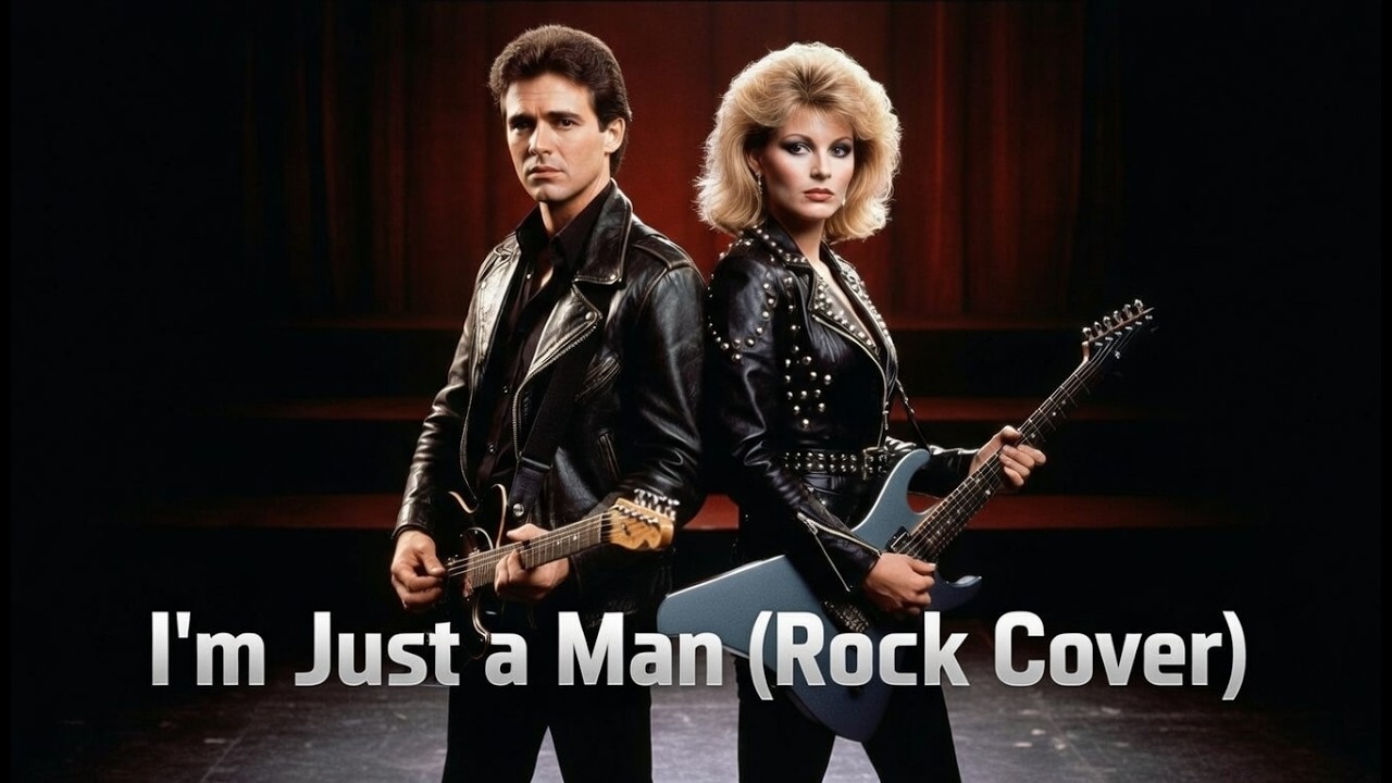 I’m Just a Man (Rock Cover) | Dark 80s Synth Rock / Metal