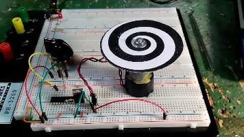 Demonstration of Motor Speed Control