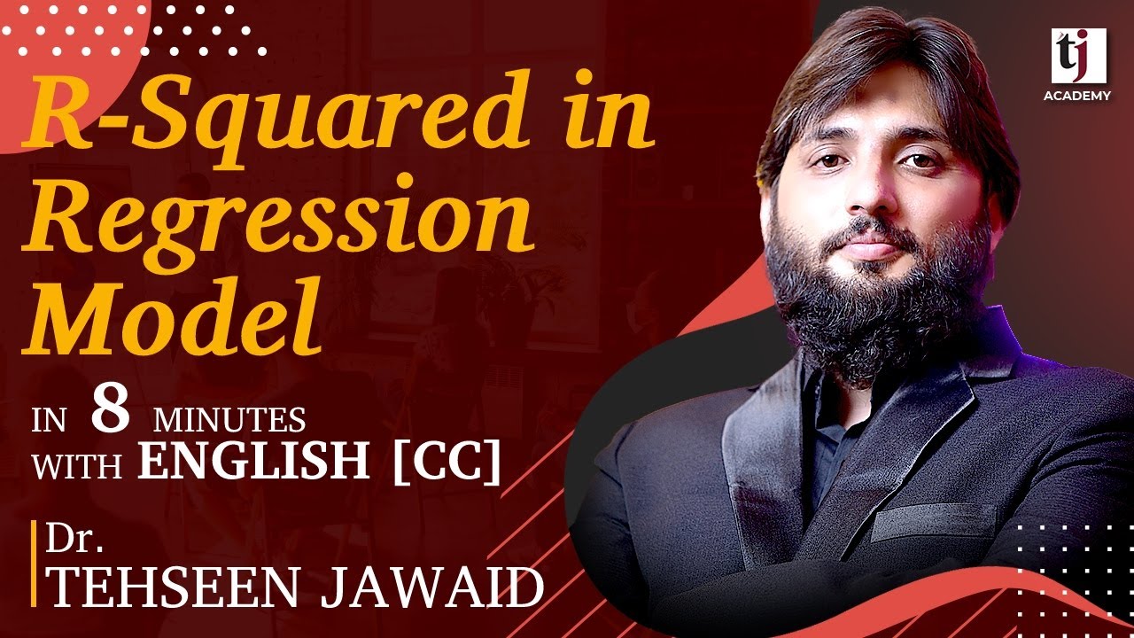 Econometrics # 6 : R-squared in Regression Model - Urdu / Hindi / English [CC]