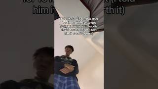 Me looking at bro after he got pegged by the goth baddie 🤣☠️ #shorts #funny Wealth