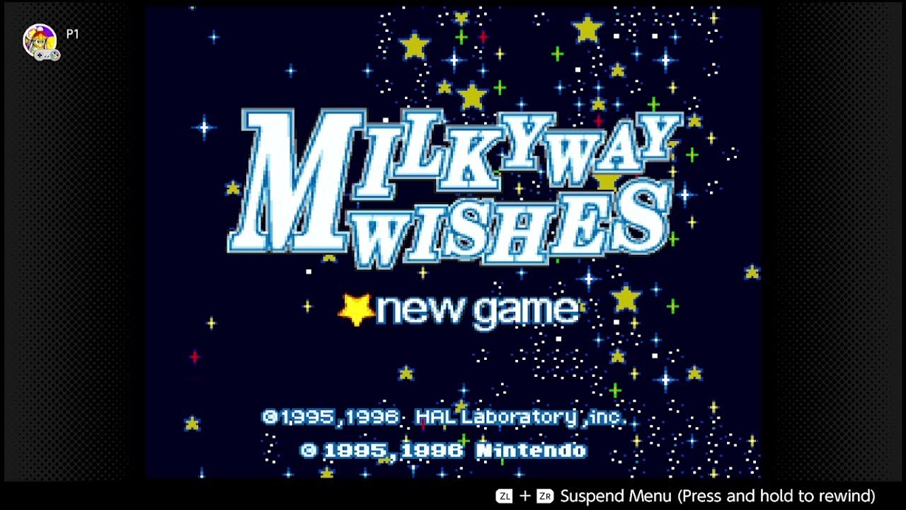 Gaming LP plays Milky Way Wishes in Kirby Super Star on Nintendo Switch.