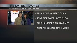 FBI follows up on leads and tips related to the Nancy Guthrie case