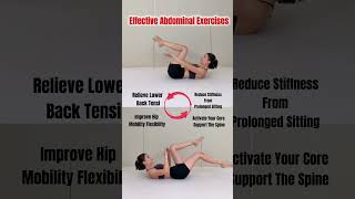 Effective belly fat reduction with 2 exercises. #workout #abs #sports #homeworkout
