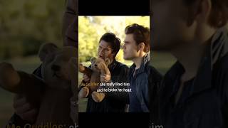 Stefan throws the bear 🐻😂 #thevampirediaries #tvd #damonsalvatore #stefansalvatore Resimi