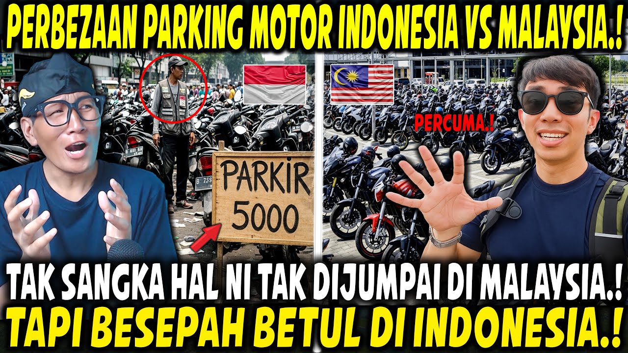 TERKEJUT❗ KENAPA Malaysia Maju Sangat?! Parking Motor Pun Ada Standard Tinggi! Indonesia Kalah Teruk