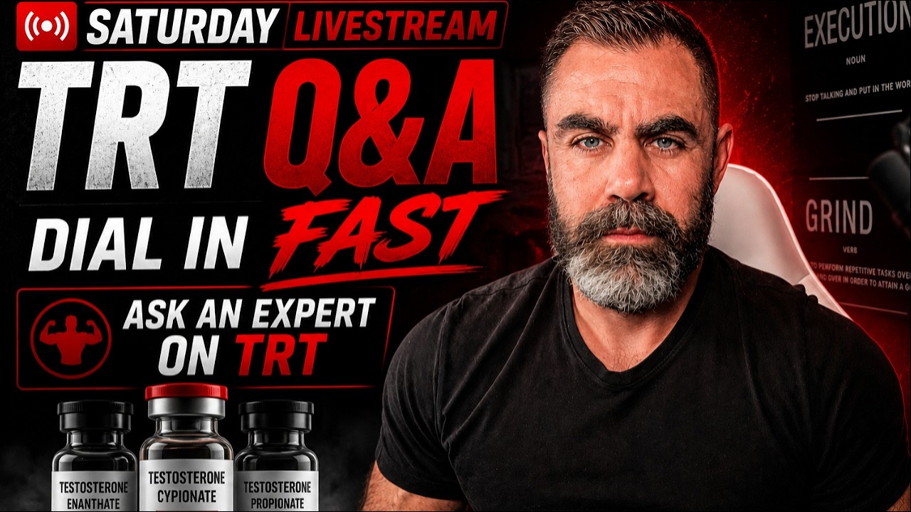 GETTING AWAY WITH HIGH TRT DOSES, LESS HCG WITH MORE TRT? AND LIVE Q&A