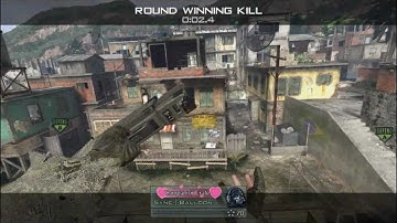 Modern Warfare 2 Trickshot on Favela