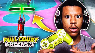 I USED A CUSTOM CONTROLLER & GLITCHED NBA 2K21... 2K SHOULD PATCH MY BEST JUMPSHOT IN 2K21...