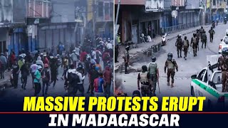 Protests erupt in Madagascar as they call for President Rajoelina to step down