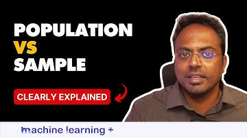 Population vs Sample | #7 in Statistics for Data Science
