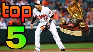 Top 5 mejores jugadas de manny machado | elmario 1021