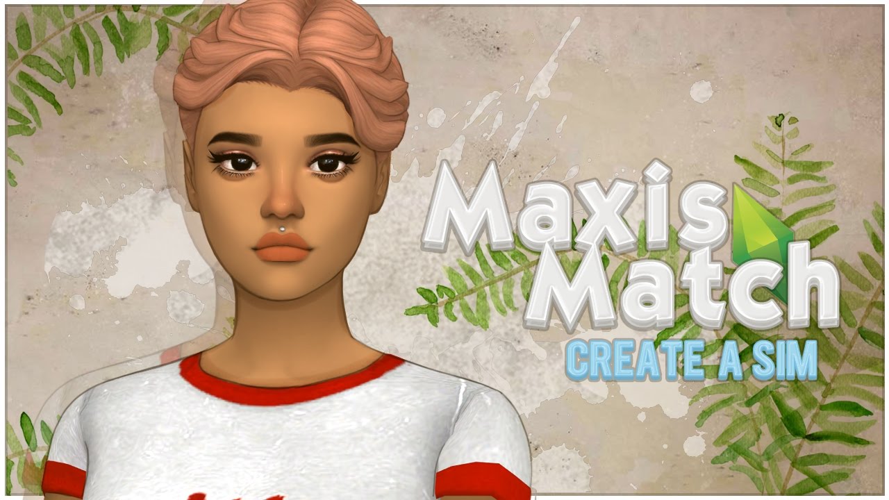 Sims 4 Maxis Match Skin Moonflowersims — Maxis Match Hairs Recolored