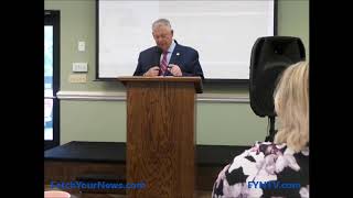 Georgia Speaker Ralston speaks to Gilmer County Chamber
