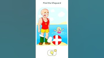 Dop 2 (Delete One Part) Level-664 Find the lifeguard #shorts #shortsfeed #viralvideo