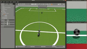 Jetbot Gazebo football test 3