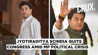 Jyotiraditya Scindia Set to Join BJP Amid Madhya Pradesh Political Crisis | CRUX