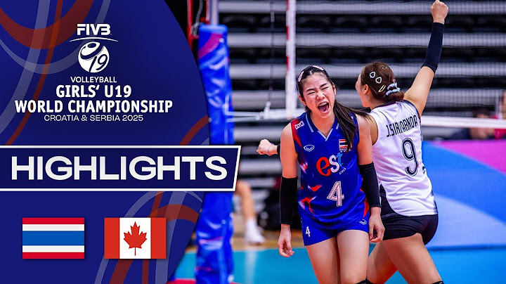 Thailand 🇹🇭 vs. Canada 🇨🇦 - Highlights | Girls’ U19 World Champs 2025