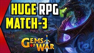 Gems of War - BIGGEST RPG MATCH-3 MOBILE GAME WITH FANTASY STRATEGY ELEMENTS? | MGQ Ep. 305 screenshot 5