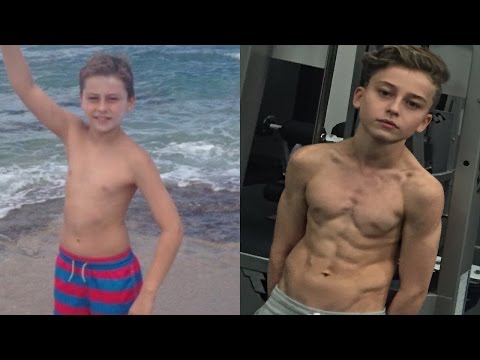 12 Year Old Body Transformation